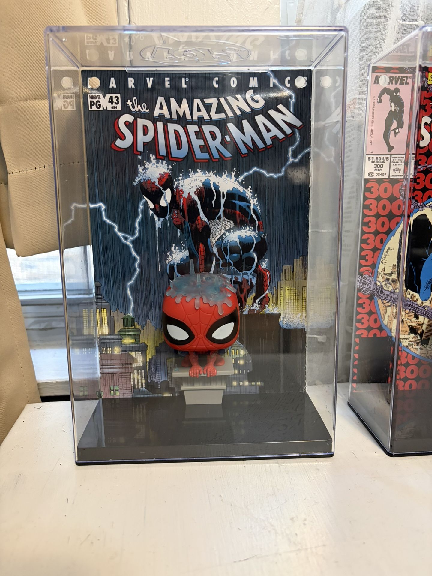 Spiderman Comic Cover Funkos