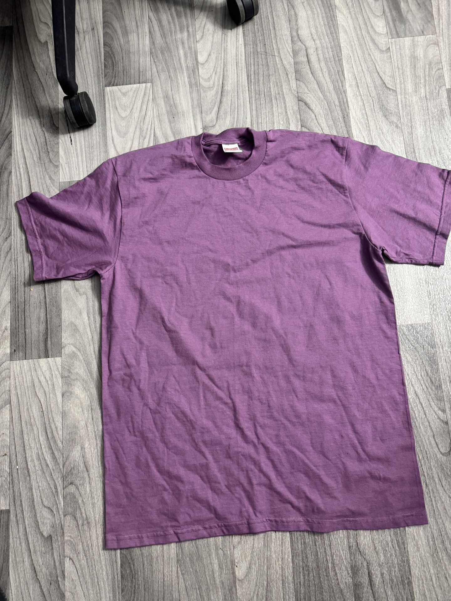 Brand New Supreme Brand Blank Tee in Purple Large