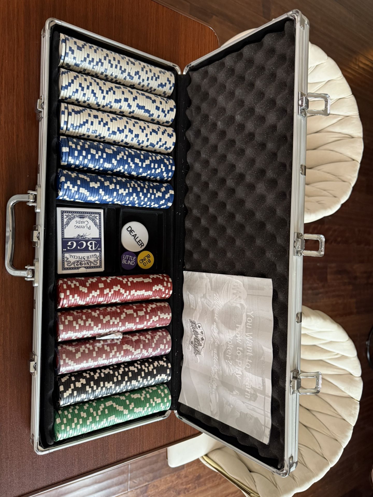Premium Poker Chip Set – Excellent Condition