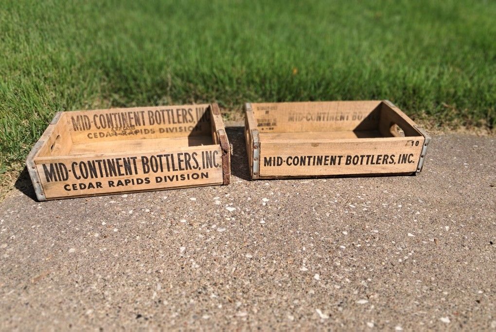 Mid-Continent Bottlers Soda Pop Crate