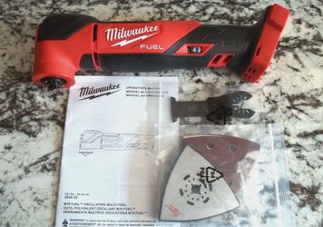 Milwaukee M18 FUEL Multi Tool.  Brand NEW.  Tool Only.   NUEVO.