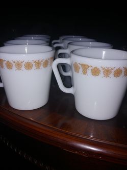Vintage PYREX cups