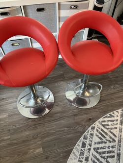 Red Bar Stools