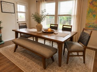 Large Dining Table Set