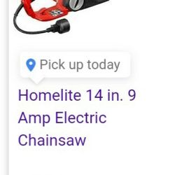 Homelite Electric Saw '14inches 