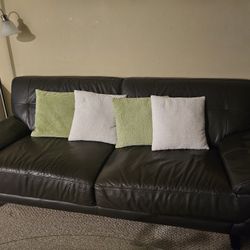 Leather Sofa 
