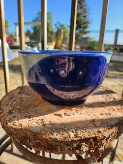 Hand-made USA Ceramic Planter Pot
