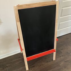 IKEA Children’s Easel Chalk Board/white Board 