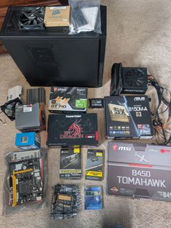 Large PC Parts Lot – Ryzen 2600X / B450 / RX470 / SSDs / RAM / More