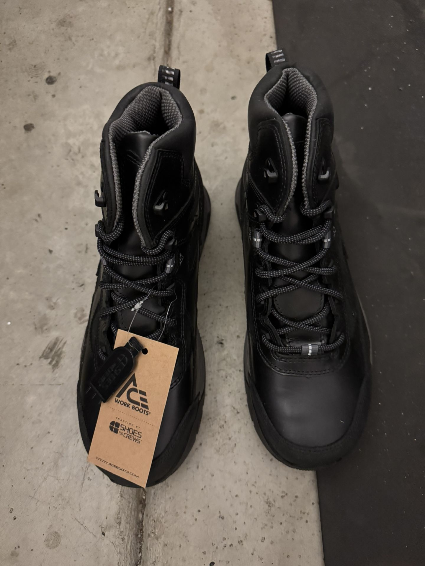 Ace Work Boots Brand New