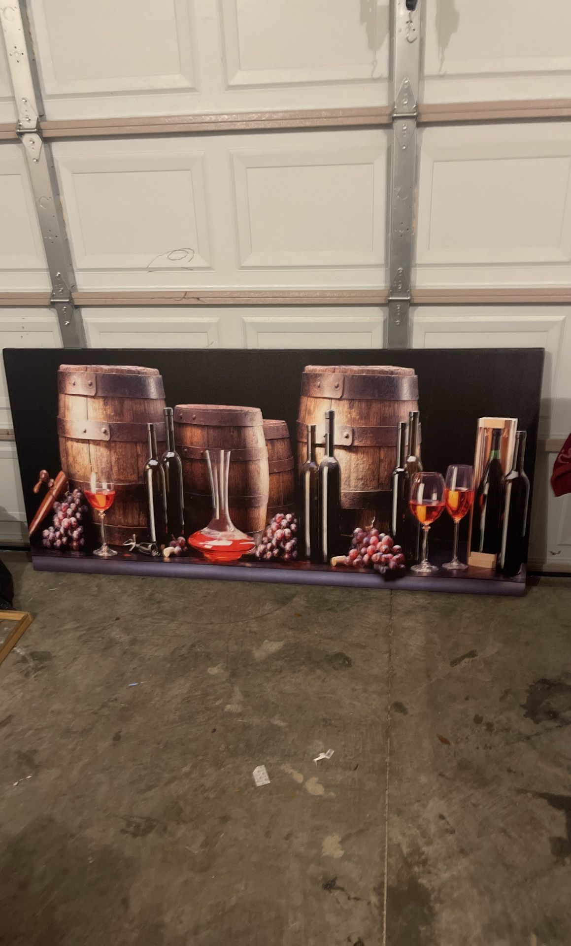 Wine + Fruit Painting 