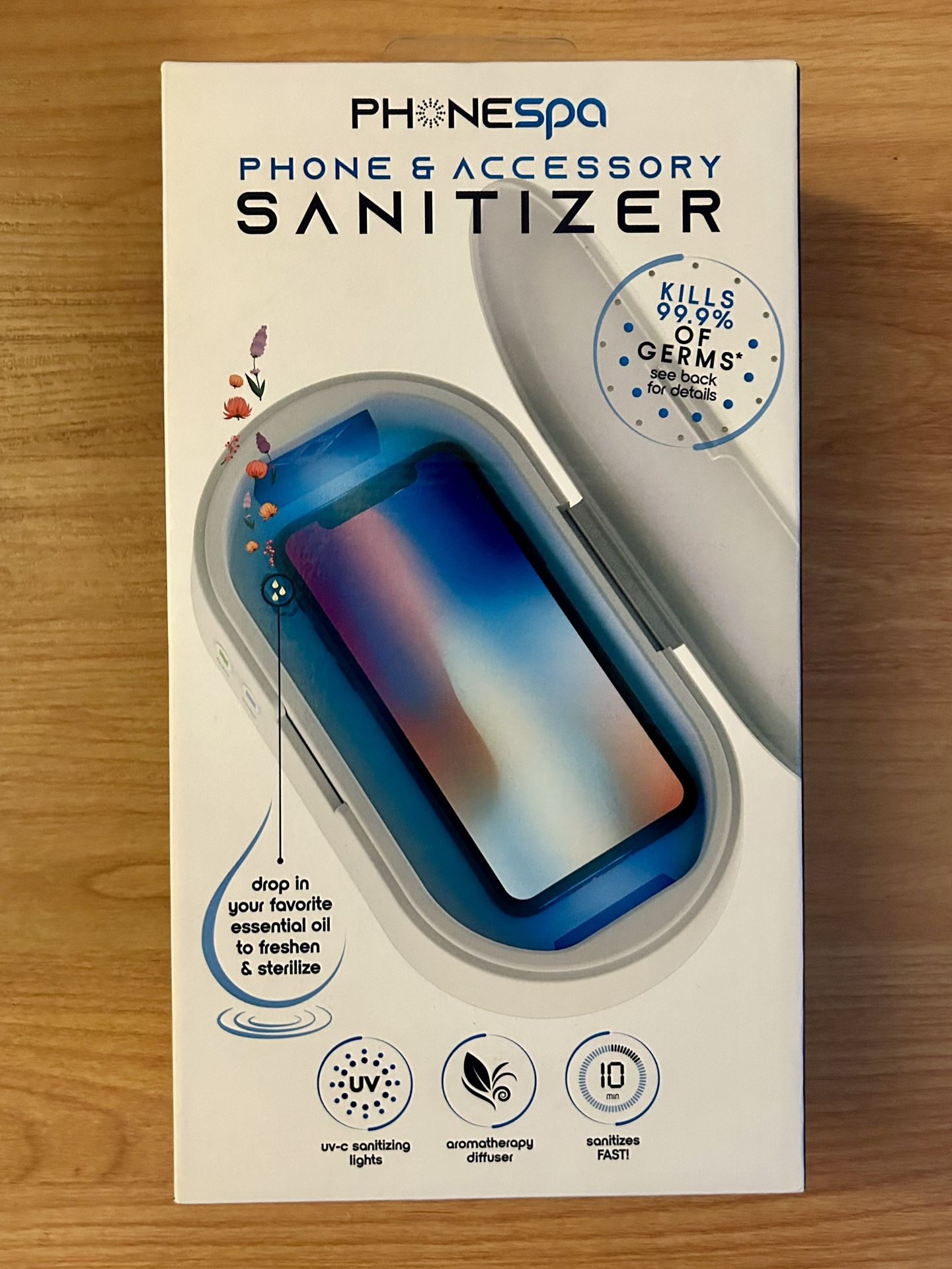 New PhoneSpa Phone and Accessory Sanitizer