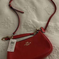 Red Coach purse 