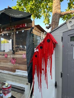 Bird house decoration