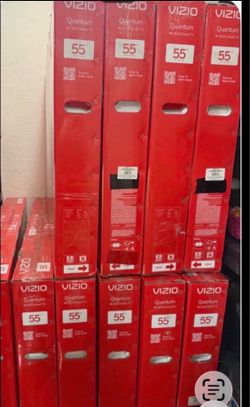 55 Vizio smart 4K HDTV quantum $55 down on financing 6 month warranty free delivery