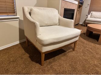 Cream Arm Chair