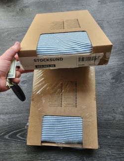 New IKEA STOCKSUND Ottoman Covers. Both for 15$