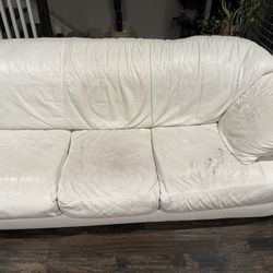 Free Leather Sofa Couch 