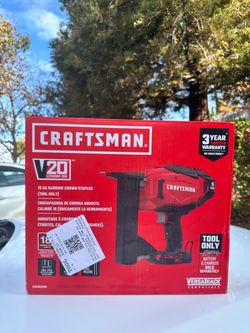 V20 18 -Gauge 1/4-in Narrow Crown Finish Cordless ( Battery and Charger Not Included )
