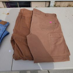 Mens Duluth Trading Co Cargo Jeans 40x30 Relaxed Fit 