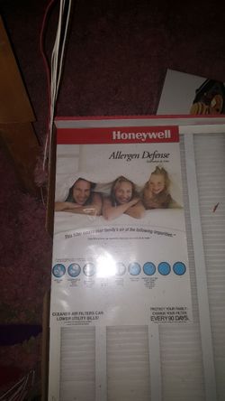 Honeywell Allergen Defense Air Filter
