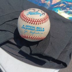 Rawlings Autpgraphed ball Lee Lacy Mid To Late 70s Dodgers And Others