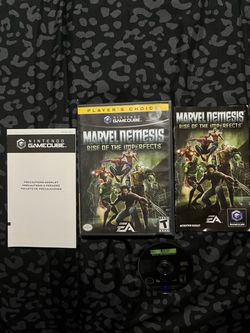 GameCube games video games marvel nemesis $15 firm