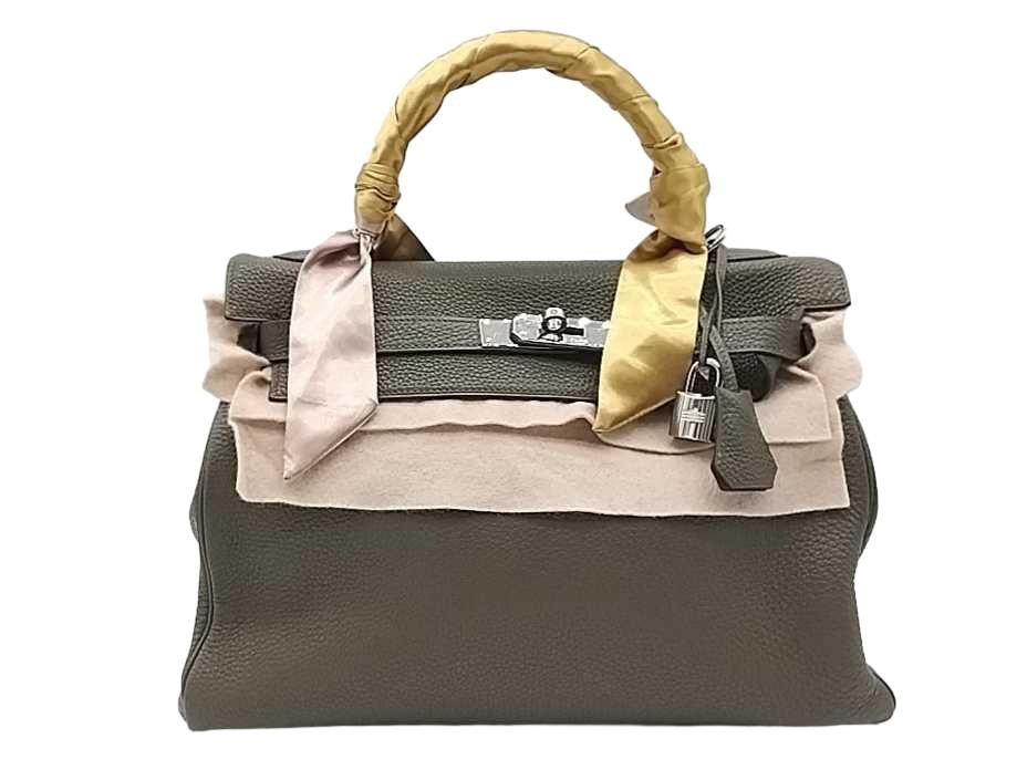 Hermes Kelly 28 Beige Marfa Beige/tan Handbag Mk0126srzxmia