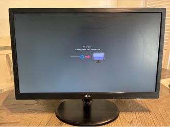 Title: 24" Insignia LED TV & 24" LG Monitor