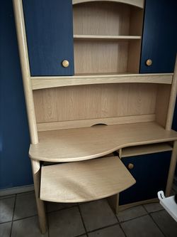 Computer Table With cabinets $35