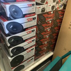 Ds18 Amps And Speaker 4”,5.25”,6.5”,8” And 6x9 Midrange