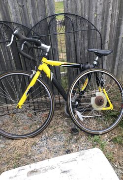Denali bike yellow and black.