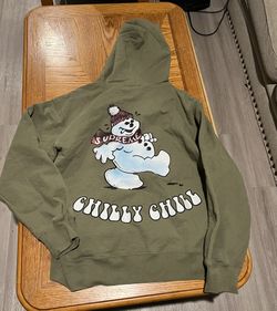 supreme snowman hoodie