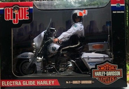 GI Joe Police Motor cycle