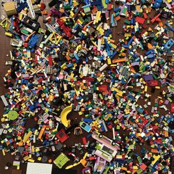   Various Lego Pieces - About 9 Pounds Of Pieces 