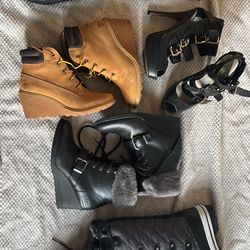 Sandals, ALDO Heels, Vans, Timeberland Boots, UGG Boots, Winter Boots