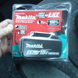 Makita 18 Volt Battery  5.0 Ah