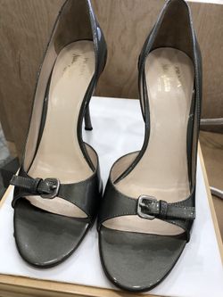 Prada Silver heels