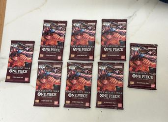 One Piece Paramount War Booster packs