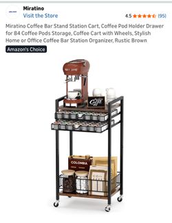 K-Cup Cart - Perfect For Home, Office, or Rental