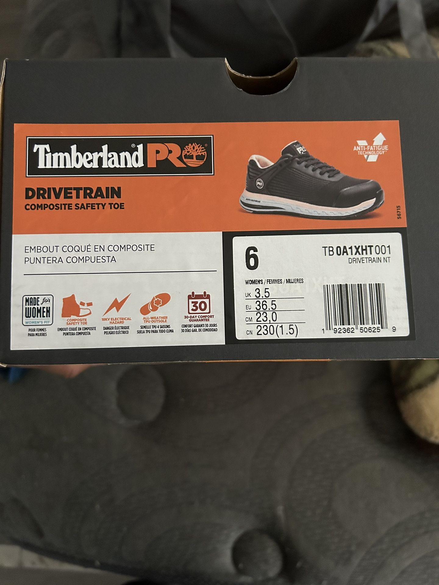 Timberland Steel Shoes 