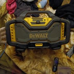 DeWalt DCR025 Charger And Radio 