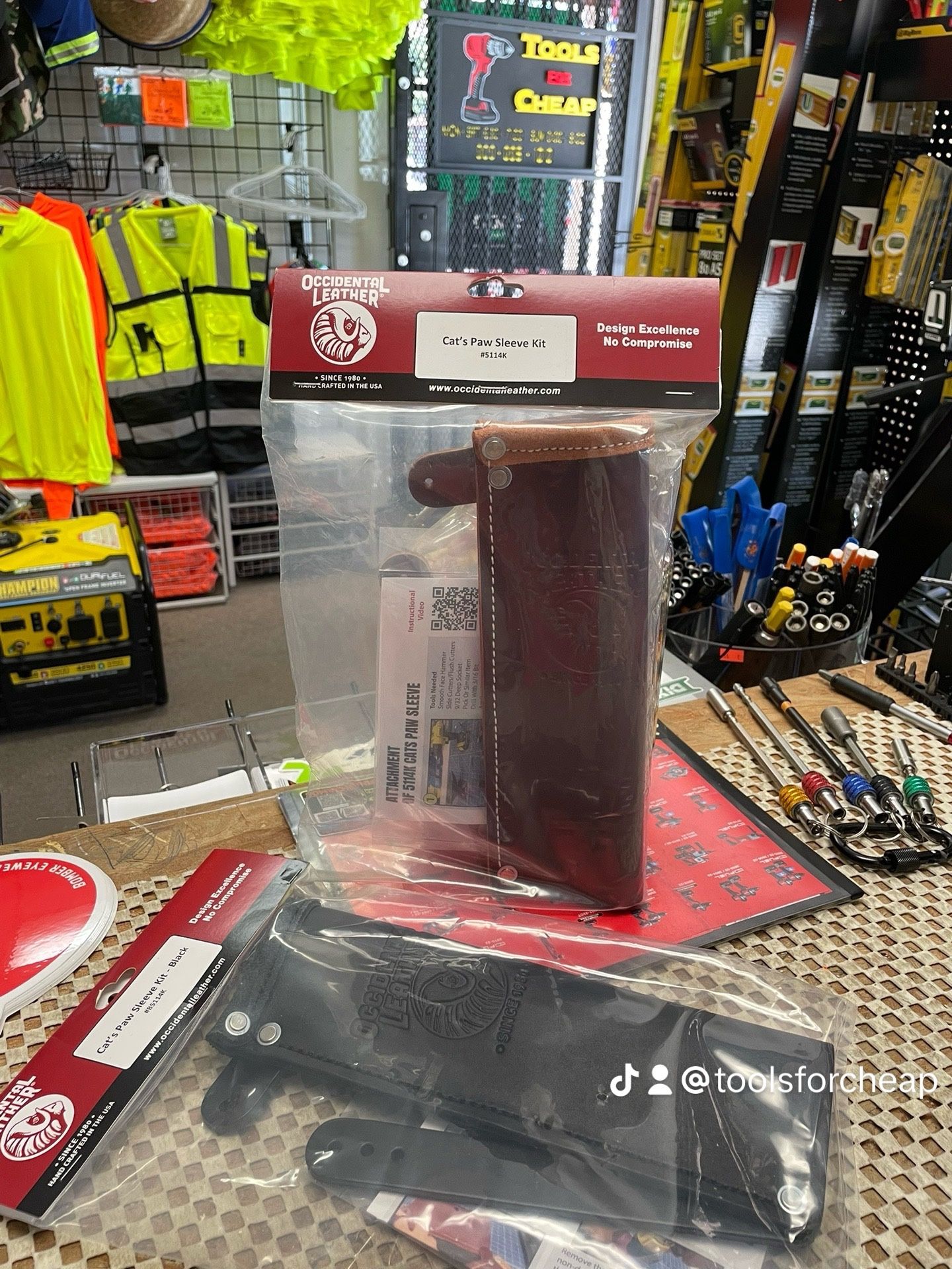 Occidental leather Cat’s Paw Sleeve Kit. $50 EACH