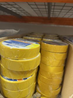 3/4" x 66' Shurtape EV 057C Electrical Tape - Assorted Colors for Easy Identification