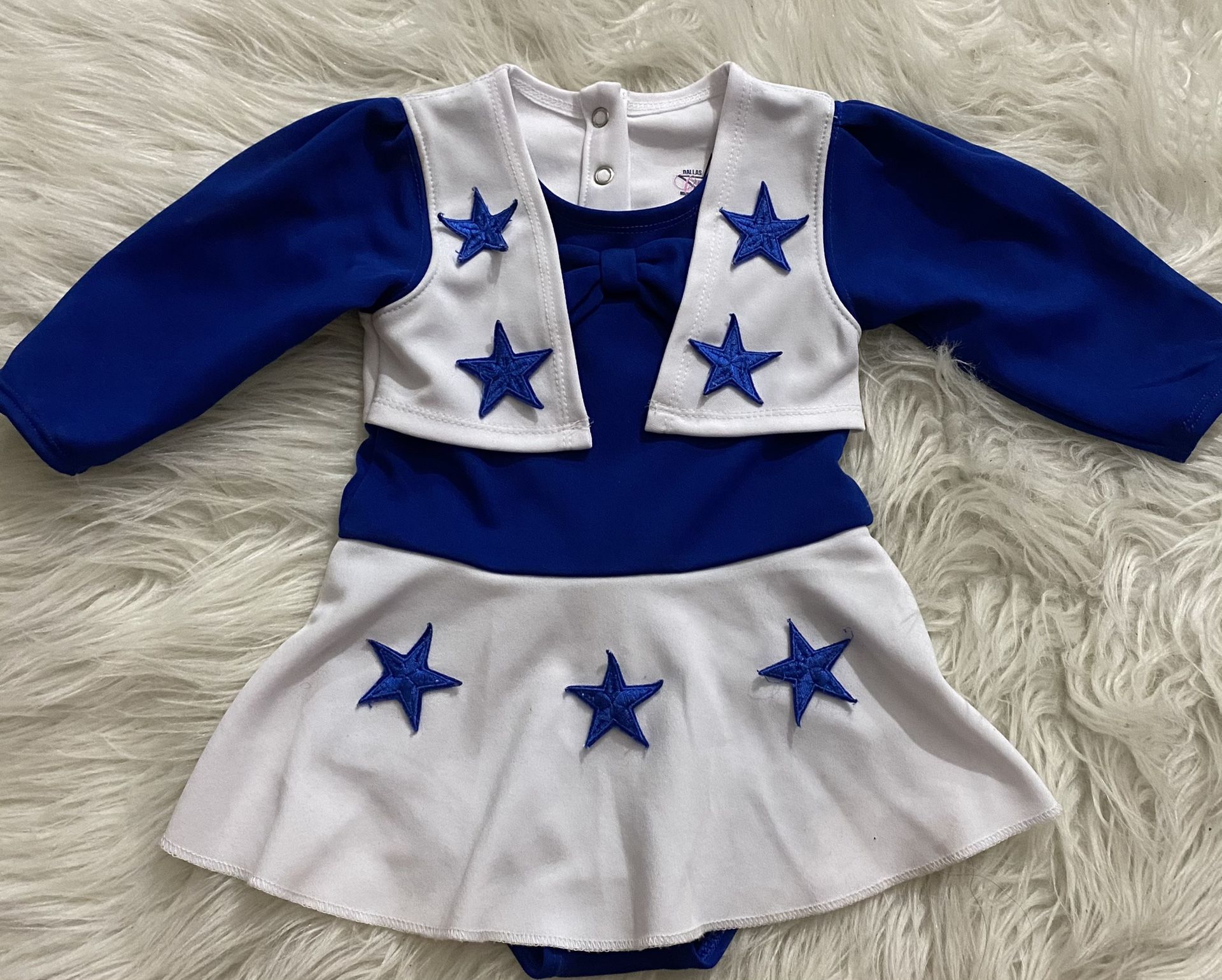Dallas Cowboys Cheerleading Outfit - 12 months