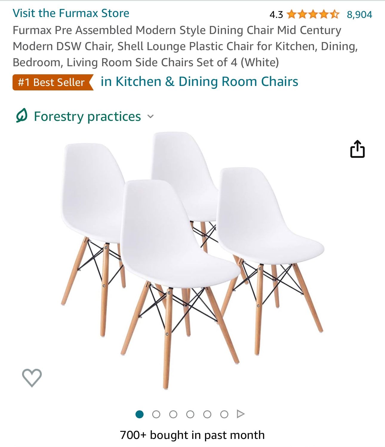 Mid century Dining chairs