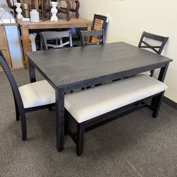 Black dining set