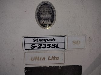 2002 palomino stampede 23.5 ft trailer