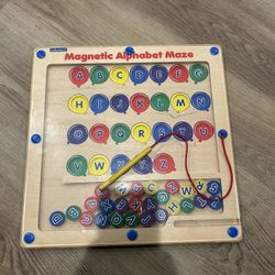 Lakeshore Magnetic Alphabet Maze 