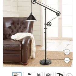 Pully Floor Lamp Bronze Black $70